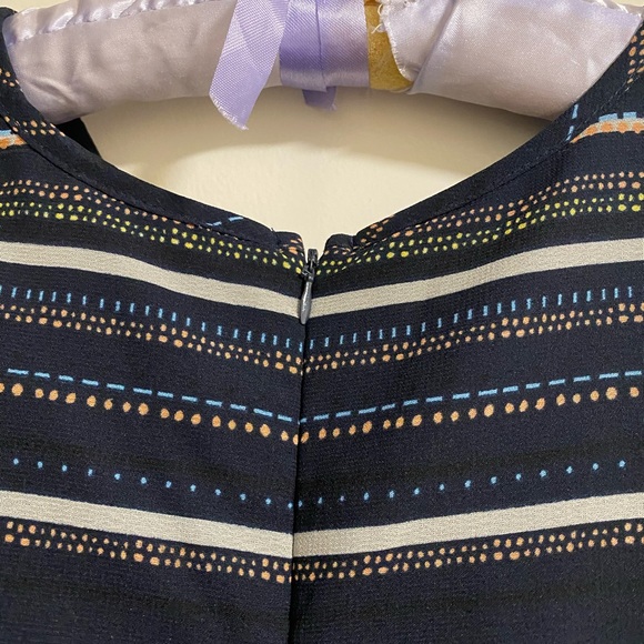 Maison Jules navy striped mini dress - Picture 2 of 4